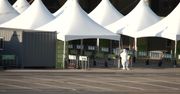 Obrzeża Stadionu Olimpijskiego w Seulu zmieniły się w centrum testowania na obecność SARS-CoV-2