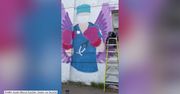 Artysta z Denver stworzył mural ku chwale pracowników służby zdrowia