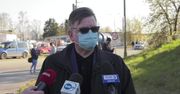 Pożar nielegalnego składowiska chemikaliów pod Kielcami