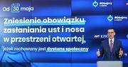 Od 30 maja w przestrzeniach ogólnodostępnych noszenie maseczek nieobowiązkowe