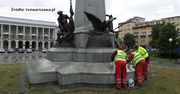 Pomnik Kościuszki w Warszawie zdewastowany “w geście solidarności” z Afroamerykanami