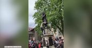 Pomnik handlarza niewolnikami obalony i wrzucony do rzeki podczas protestu w Bristolu