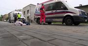 Wypadek w Sosnowcu. Samochód dostawczy potrącił 6-latka na rowerze