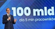 Premier: na 100 dni po ogłoszeniu stanu epidemii mamy przekazanych 100 mld zł na ratowanie 5 mln miejsc pracy