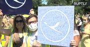 Protesty pracowników Lufthansy w Niemczech. Obawiają się masowych zwolnień