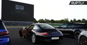 Tor testowy Porsche w Lipsku zamieniono w kino samochodowe