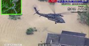 Japonia: Potężna powódź na wyspie Kiusiu. Uwięzionych mieszkańców ewakuowano helikopterami