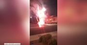 Amatorski pokaz fajerwerków w Las Vegas mógł skończyć się tragicznie. Pożar i eksplozje po podpaleniu się pudła ze sztucznymi ogniami
