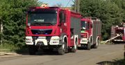 Pożar składowiska odpadów w Kutnie. Spłonęły pozostałości farb i lakierów
