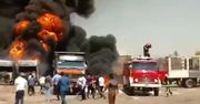 Wybuchu sześciu cystern wypełnionych gazem i benzyną