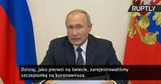 W. Putin: Jako pierwsi na świecie zarejestrowaliśmy szczepionkę na koronawirusa