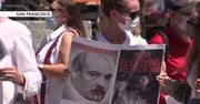 Manifestacje solidarności z Białorusią w Europie i USA