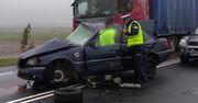 Dwie osoby zginęły w wypadku pod Kutnem. Ranne dziecko przetransportowano śmigłowcem do Łodzi