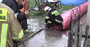Podtopienia na Opolszczyźnie po przejściu nawałnicy
