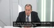 S. Ławrow: Niemcy zwlekają z przesłaniem ustaleń w sprawie A. Nawalnego