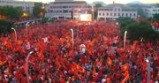 Wielotysięczny wiec poparcia dla partii rządzącej w Czarnogórze