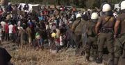 Migranci z Morii protestują na Lesbos. Domagają się możliwości opuszczenia wyspy