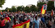 Demonstracja przeciwników premiera Hiszpanii w Madrycie