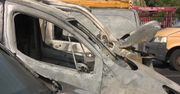 Na parkingu w Bielsku-Białej spłonęło 9 samochodów pocztowych. Sprawę bada policja