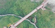 Ogromny most prawie gotowy. Spektakularne ujęcia z drona