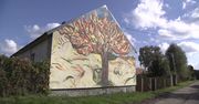 Murale inspirowane obrazami Van Gogha w niewielkiej miejscowości pod Bydgoszczą