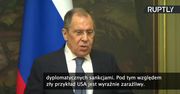 Szef rosyjskiej dyplomacji o sankcjach na Rosję po otruciu A. Nawalnego