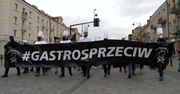 “Ostatnia wieczerza”. Protest protest branży gastronomicznej w Białymstoku