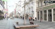 Opustoszałe ulice Wiednia. W Austrii rozpoczął się całkowity lockdown