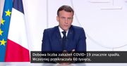 Prezydent Francji ogłasza, że szczyt drugiej fali pandemii jest już za nimi