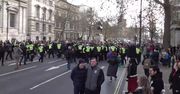 Koronasceptycy starli się z policją w centrum Londynu