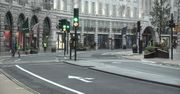 Pustki na ulicach Londynu. W Anglii wprowadzono ogólnokrajowy lockdown