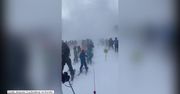 Śnieżne tornado w USA. Nietypowe zjawisko nagrał jeden z narciarzy