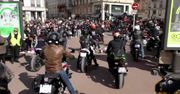 Protest motocyklistów we Francji przeciw zmianom w przepisach ruchu drogowego