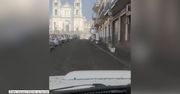 Wulkaniczny popiół spadł na sycylijskie miasteczko.