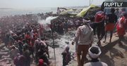 Barwne obchody święta Masana Holi w Varansi.