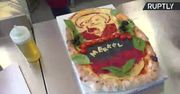Pizza z twarzą Angeli Merkel. Oryginalny pomysł szefa kuchni z Norymbergi.