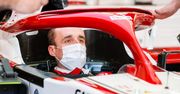Robert Kubica wpadł w poślizg i przedwcześnie zakończył trening przed Grand Prix Hiszpanii.