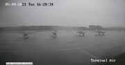 Tornado w Karolinie Południowej. Żywioł uszkodził awionetki na lotnisku.