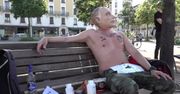 Antyputinowski protest w Genewie przed spotkaniem prezydentów Rosji i USA.