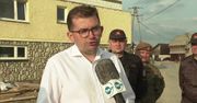 8 domów do całkowitej rozbiórki po pożarze w Nowej Białej. Wojewoda obiecuje zapomogi w wys. 200 tys. zł.