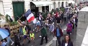 We Francji nie ustają protesty przeciwko restrykcjom dla osób bez paszportów covidowych.