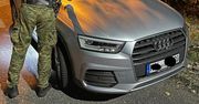 Polsko-niemiecki patrol odzyskał skradzione w Niemczech audi (nagranie z pościgu)