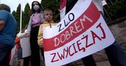 Wiec poparcia dla A. Poczobuta w Białymstoku. Białoruski są przedłużył jego areszt o kolejne trzy miesiące