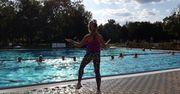 Darmowe zajęcia aqua aerobiku na pływalni letniej w Parku Kasprowicza