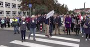 Mieszkańcy Wałbrzycha protestowali przeciwko zwolnieniu prezydenta z pracy w miejscowym szpitalu