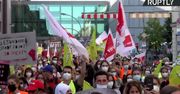 Protest pracowników medycznych w Berlinie. Strajk trwa od sześciu dni.