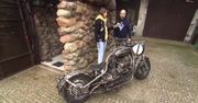 Motocykl wykuty ze stali. Pasjonat kowalstwa zbudował jednoślad.