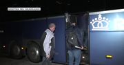 Związkowcy z kopalni Turów przed wyjazdem do Luksemburga.