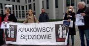Protesty w obronie sędziów i niezależnych sądów.