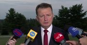 M. Błaszczak o zachowaniu białoruskich służb